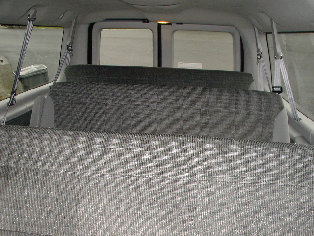 Van interior