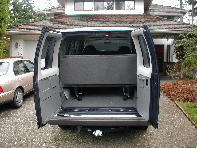 Van open back